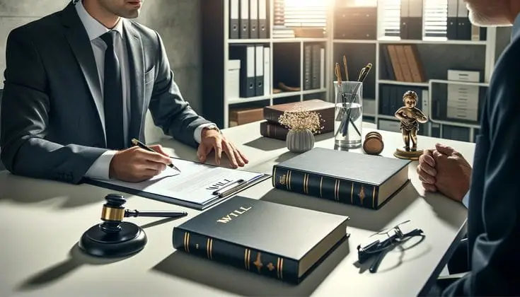 Ilustrasi jasa hukum di gunakan perusahaan