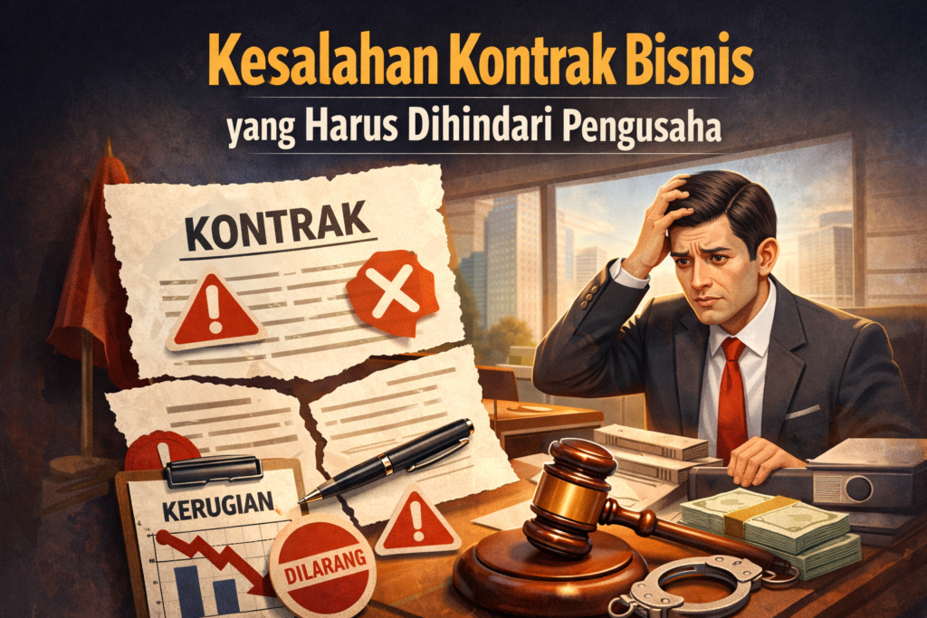 Ilustrasi kesalahan kontrak bisnis yang sering dilakukan pengusaha